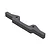 A grey foam front bumper for an ARRMA Felony 6S BLX RC car, shown from a high-angle perspective against a white background.