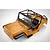 HSP Jeep CJ Yellow Painted Body Shell w/ Roll Cage P86220-1