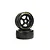 ARRMA 3.3" Belted 42/100 (Gold) dBoots Hoons Tyres on Black 5-Spoke Rims - Glued Wheels 2Pcs ARA550071
