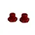 ARRMA 17mm/14.6mm Thick Red Aluminium Wheel Hexes 2Pcs ARA311035