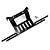 Yeah Racing Black Metal CC-02 Rear Bumper Set TACC-042