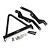 Yeah Racing Black Aluminium Capra Low Profile Stinger Bumper AXCP-005