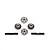 Traxxas Centre Differential Gear Set 6Pcs 6783