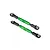 Traxxas 83mm Green Aluminium Front Turnbuckle Set 3643G