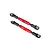 Traxxas 83mm Red Aluminium Front Turnbuckle Set 3643R
