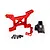 Traxxas Red Aluminium Front Shock Tower Set 6739R