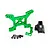 Traxxas Green Aluminium Front Shock Tower Set 6739G