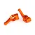 Traxxas Orange Aluminium Rear Hubs 2Pcs 1952T