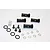 GPM Black Aluminium Traxxas Slash 4x4 12mm Hex Adaptors w/ +25mm Off-Set 4Pcs SLA010/+25MM-BK