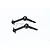 GPM Black Hardened Steel TT-01 #35 (33mm) Universal CVD Drive Shafts 2Pcs STT233-BK
