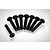HSP 3x16mm Fine Thread Button Head Screws 8Pcs R86063