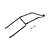 Traxxas Rear Body Support Rails w/ Screws 7713X