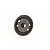A grey metal 40T crown gear for an RC car differential, shown from a slightly angled front view against a white background.