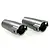 Two gunmetal grey aluminium rear straight axle covers for an RC car, shown from an angled perspective against a white background.