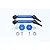 GPM Traxxas Maxx Blue Aluminium Universal CV Drive Shafts & Hexes w/ Hardened Steel Joints TXMS123AHEX-B
