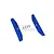 GPM Blue Aluminium Chassis Nerf Bars 2Pcs w/ Hardware HS014-B