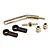 HSP Panhard bar set including a bent metal link, threaded stud, two plastic rod ends, and two metal ball pivots.