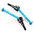 Yeah Racing Tamiya CC-01 Blue Aluminium & Steel Universal CVD Drive Shafts 2Pcs TACC-005BU