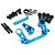 Yeah Racing Tamiya CC-01 Blue Aluminium Bearing Supported Steering Servo Saver Set TACC-001BU
