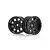 HSP 2.1" Black 9-Spoke Rims R86190