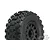 Pro-Line 2.2/3.0" Badlands MX SC M2 (Medium) Tyres on Black Raid Rims - Glued Wheels 2Pcs 10156-10