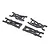 Losi Mini-T 2.0 Front & Rear Suspension Arm Set 4Pcs LOS214003