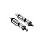 Losi Gunmetal Aluminium 60mm Complete Rear Adjustable Shocks 2Pcs LOS314005