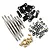 Yeah Racing Gunmetal Steel Axial SCX24 Deadbolt Linkages Set AXSC-042