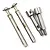 Yeah Racing Silver Steel SCX24 Front Drive Shafts 2Pcs AXSC-043