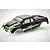 Blackzon 1/12 Warrior Black/Green Painted Body Shell 540076