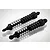 Blackzon Black 1/12 Warrior Front Shocks 2Pcs 540080