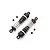 Blackzon 1/16 Slayer Adjustable Shocks 2Pcs w/ Pivot Balls 540012