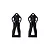 Blackzon 1/12 Warrior Lower Suspension Arms 2Pcs 534708