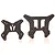 Markhor Designs 5mm Carbon ARRMA 1/10 Senton Front & Rear Shock Towers 2Pcs MKAR-035