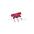 GPM Red Aluminium Front Top Plate MAKX048A-R