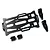 Yeah Racing Black Aluminium Axial SCX24 Battery Tray w/ Hardware AXSC-048