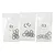 Yeah Racing Stainless Steel 4x6mm Washer Shim Set 0.1,0.2,0.3mm YA-0645