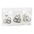 Yeah Racing Stainless Steel 8x10mm Washer Shim Set 0.1,0.2,0.3mm YA-0647