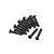 Blackzon 2.6x12mm Coarse Thread Button Head Screws 12Pcs 540053