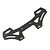 A carbon fibre rear shock tower for a Tamiya TT-02 RC car, featuring multiple mounting holes for suspension adjustment.