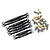 Yeah Racing Black Aluminium SCX24 C10 Jeep (133.7mm Wheelbase) Suspension Link Set AXSC-058