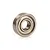 A single metal shielded ball bearing for RC vehicles, shown at an angle against a white background.