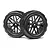 Maverick 2.5" Strada RX Tyres on Black Split Spoke Rims - Glued Wheels 2Pcs MV22770