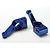 Traxxas Blue 6061-T6 Aluminium Rear Hubs 2Pcs 1952X