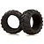 HSP 2.8" Off Road V-Groove Tyres w/ Foam Inserts 2Pcs 08009A