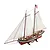 Artesania Latina 1/50 1805 Swift Virginia Pilot Boat Scaled Wooden Model Ship Kit 22110