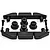 RPM Black Universal Body Skid Rail Set 2Pcs 70592
