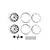GPM Silver Aluminium 1.9" Beadlock Rims 2Pcs ZSP049-S