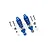 GPM Blue Aluminium Losi Mini T & Mini B 2.0 50mm Front Shocks 2Pcs w/ Hardware LM050F-B-S