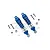 GPM Blue Aluminium Losi Mini T & Mini B 2.0 60mm Rear Shocks 2Pcs w/ Hardware LM060R-B-S
